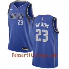 NBA Dallas Mavericks Trikot Wesley Matthews 23 Nike 2017-18 Royal Swingman - Herren